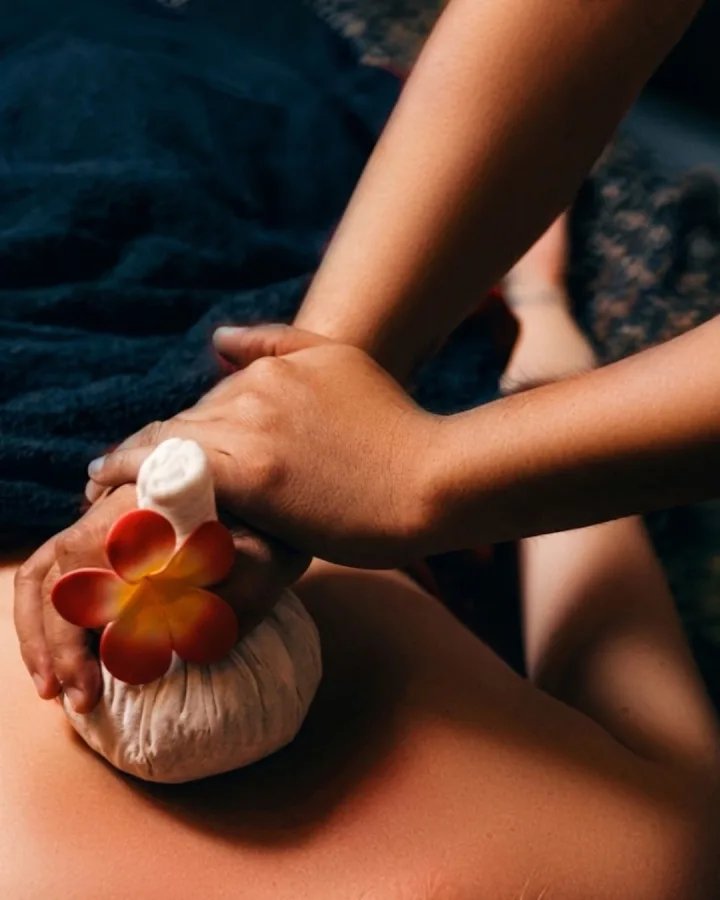 Herbal compress massage at Loft Thai Spa Bangkok