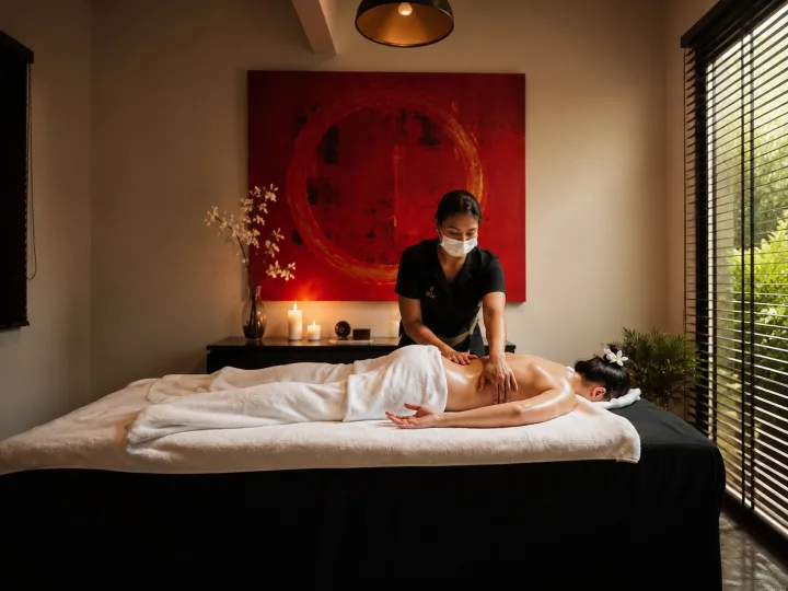 Signature massage ritual at Loft Thai Spa Bangkok