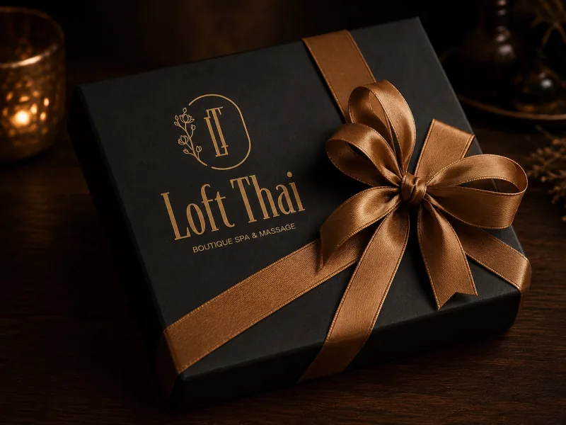 Loft Thai gift voucher box