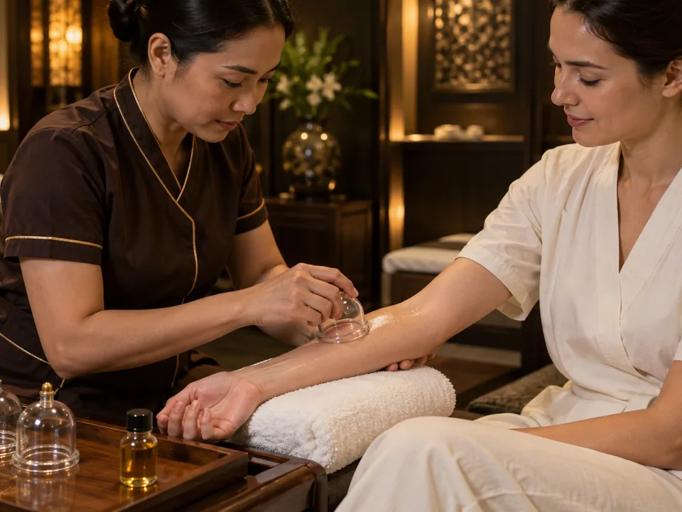 Cupping Aroma Therapy for a Bangkok hotel or home visit