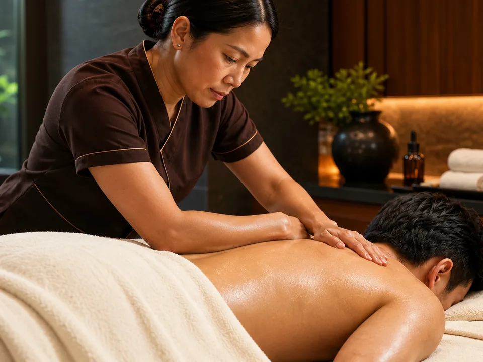 Deep Tissue Oil Massage for a Bangkok hotel or home visit