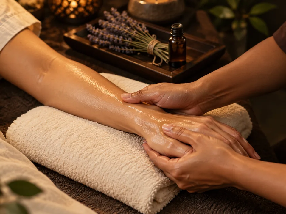 Lavander Oil Massage for a Bangkok hotel or home visit
