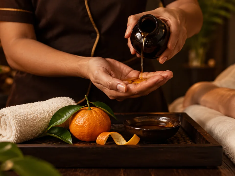 Mandarin Oil Massage for a Bangkok hotel or home visit
