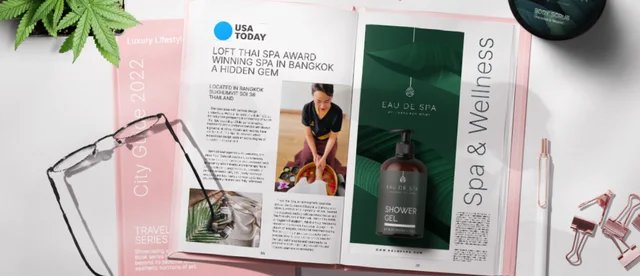 USA Today 10Best Bangkok Spas: Loft Thai at No. 4