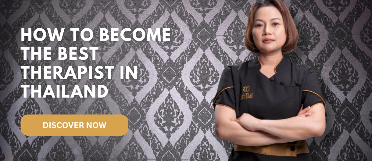 Professional Thai massage therapist training in advanced techniques including Bamboo Massage