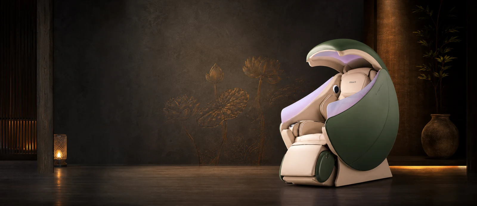 OSIM uDream.AI well-being chair connected to Loft Thai Spa’s Thai Stretch collaboration