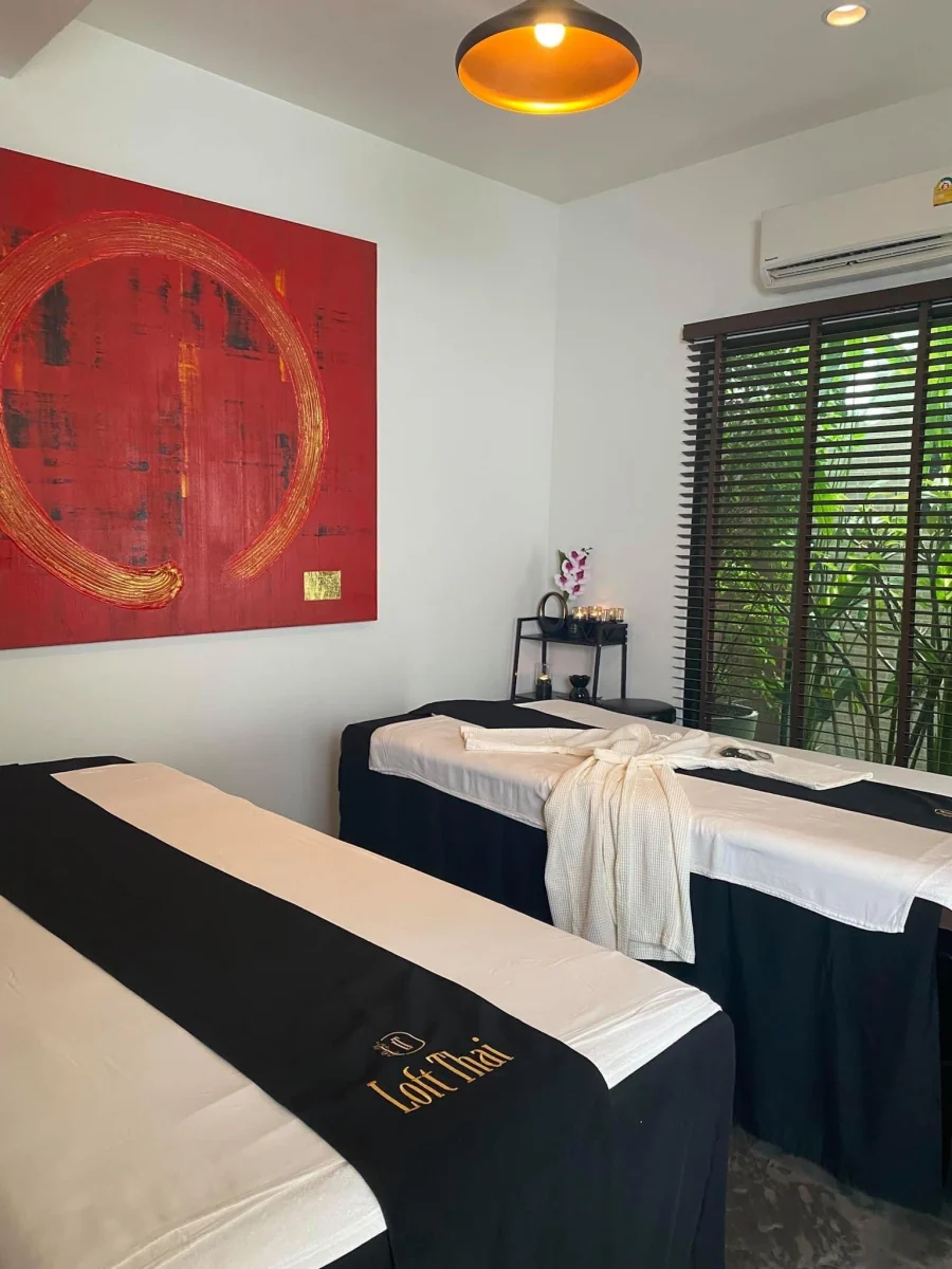 ห้องทรีตเมนต์ส่วนตัวของ Loft Thai Spa สาขาสุขุมวิท 38 ในกรุงเทพฯ