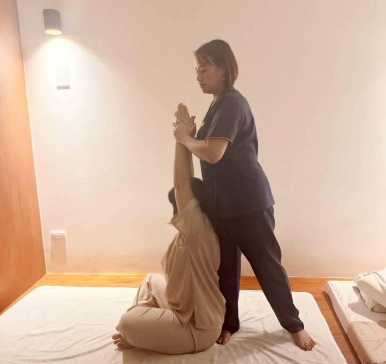 Chest and Arm Elevation Stretch