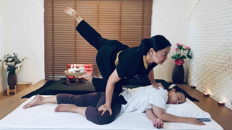 Thai massage is a complete bodywork system, not just a relaxation service