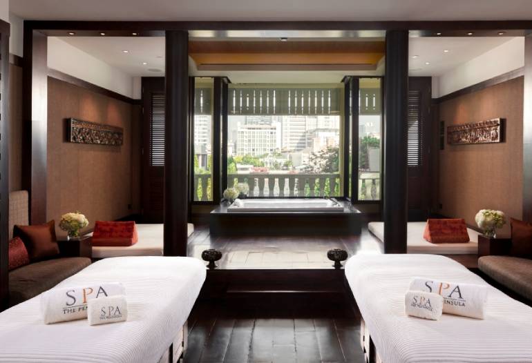 The Peninsula Spa (Riverside serenity with private-suite luxury)