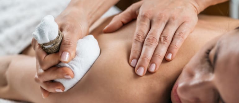 Therapeutic Cannabis Compress at Loft Thai Spa