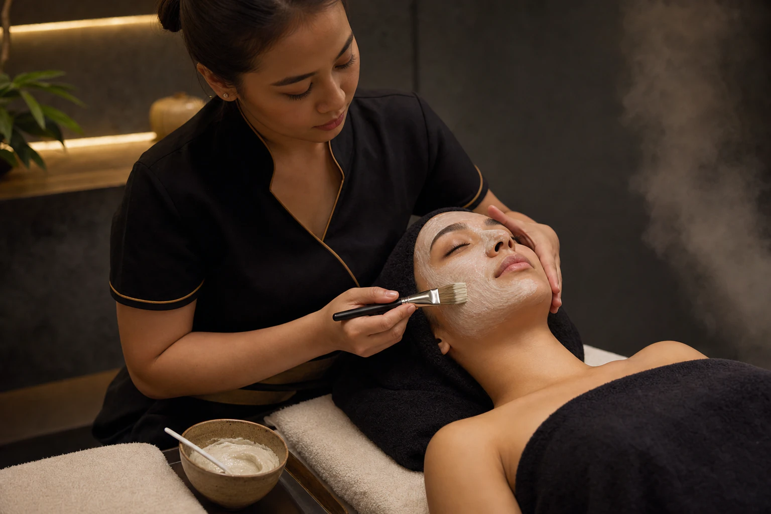 مشهد توضيحي من جلسة عناية القنب بالوجه لدى Loft Thai، الصورة 4