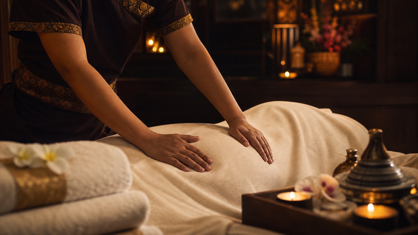 Luxury Thai massage treatment at Loft Thai Spa Bangkok