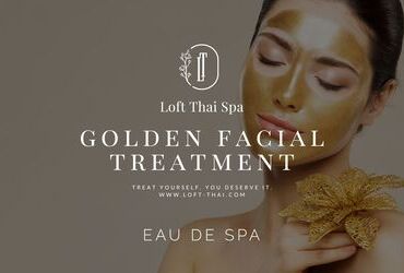 Golden Facial Treatment Massage
