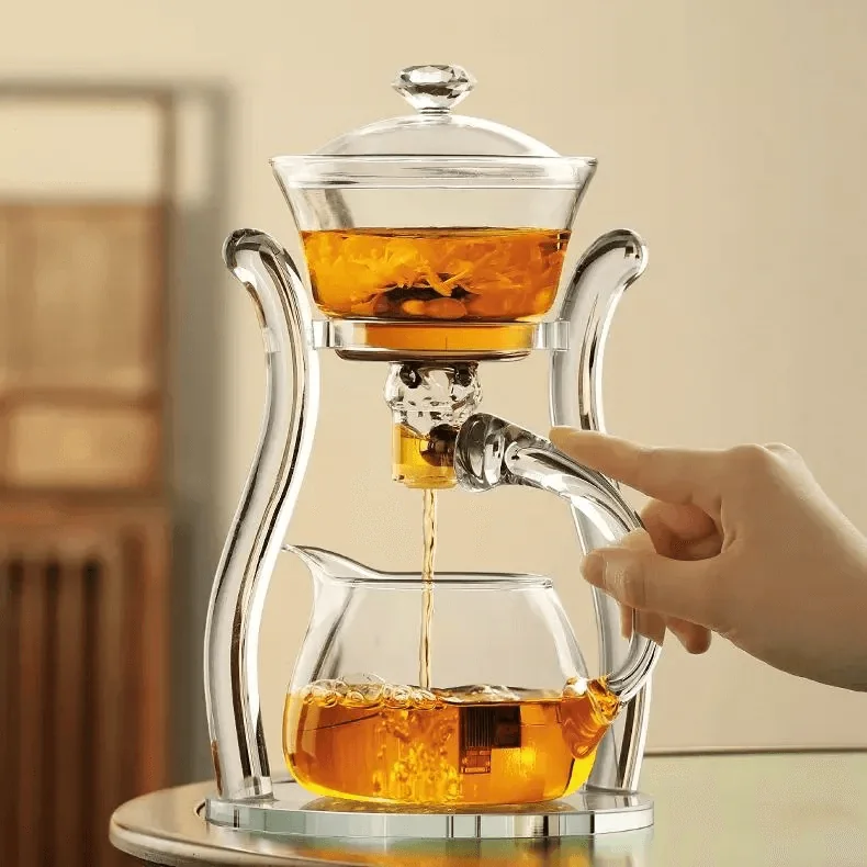Tea service ritual at Loft Thai Spa & Tea House