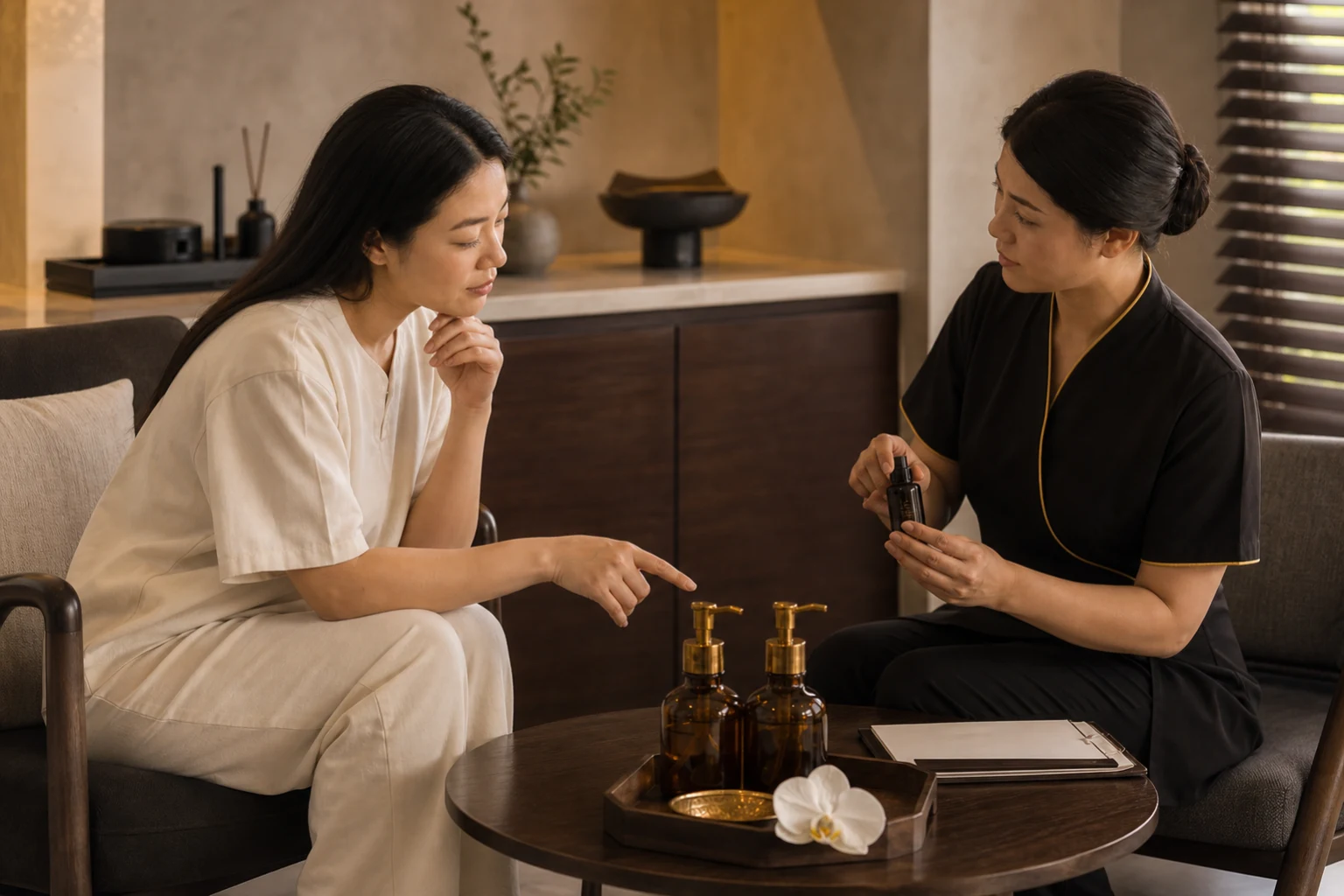 Loft Thaiのアロマオイルマッサージ(写真1)